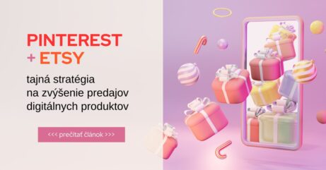 Pinterest Etsy predaj digitalnych produktov
